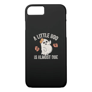 Little Boo Is Almost Due Halloween Pregnancy Annou Case-Mate iPhone Case