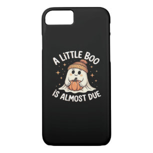 Little Boo Is Almost Due Halloween Pregnancy Revea Case-Mate iPhone Case