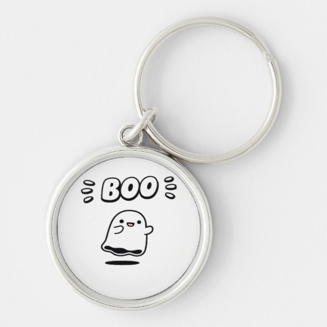 Little Boo Minimal Style Keychain (Front)