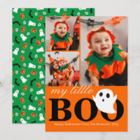 Little Boo! Spooky Cute Halloween Family Photo