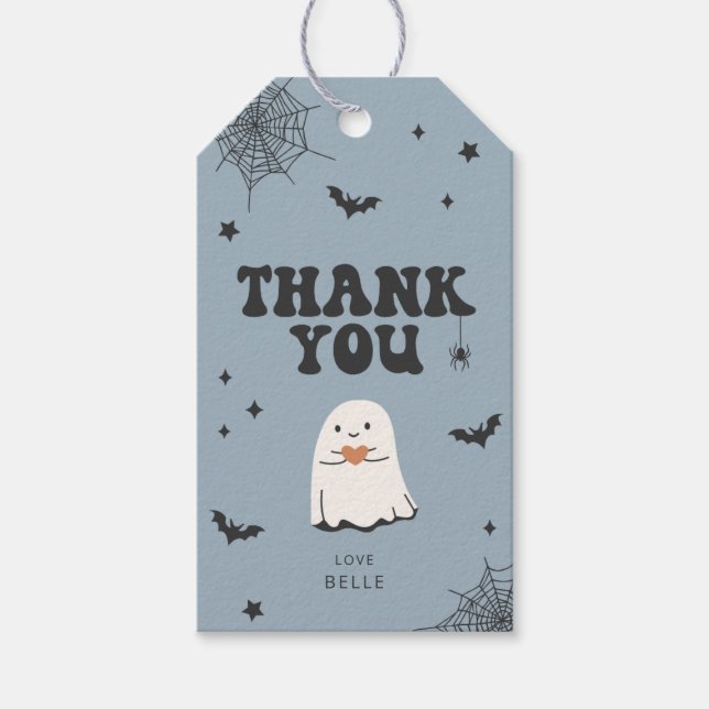 Little Boo Thank You Favour Tag (Front)