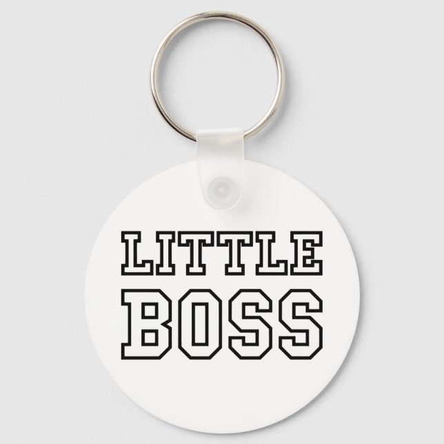 LITTLE BOSS KEYCHAIN (Front)