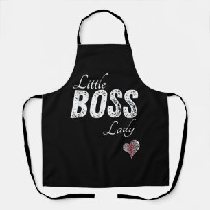 Little Boss Lady Baby Children Toddler Girl Short Apron