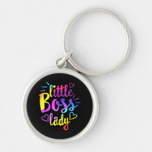 Little Boss Lady Girls Kids Daughter Baby mini bos Keychain