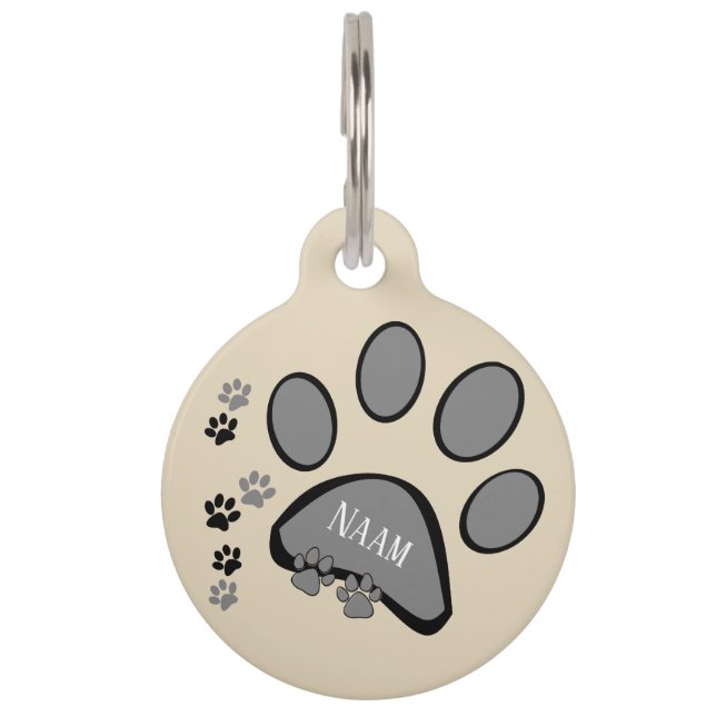 Little boss lost pet tag (Front)