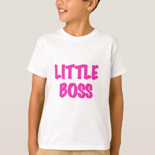 Little Boss - Pink Tshirts and Gifts
