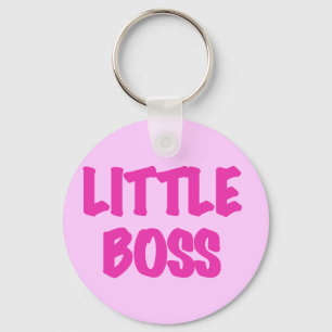 Little Boss - Pink Tshirts and Gifts Keychain