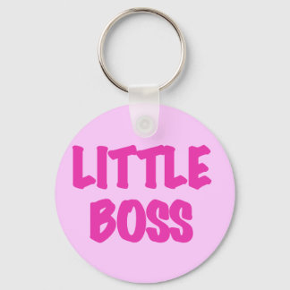 Little Boss - Pink Tshirts and Gifts Keychain
