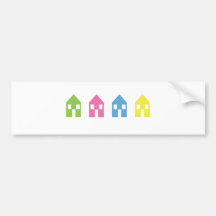 Little Boxes Bumper Sticker