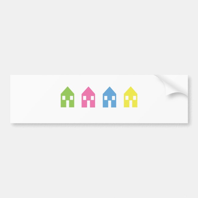 Little Boxes Bumper Sticker (Front)