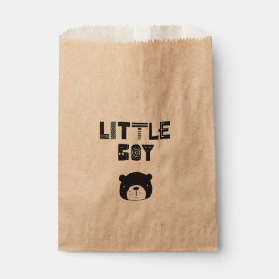 Little Boy Baby Bear Favour Bag