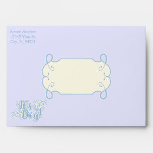 Little Boy Blue Baby Shower, Envelopes