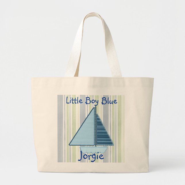 Little Boy Diaper Bag and Cary-all Bag Template (Front)