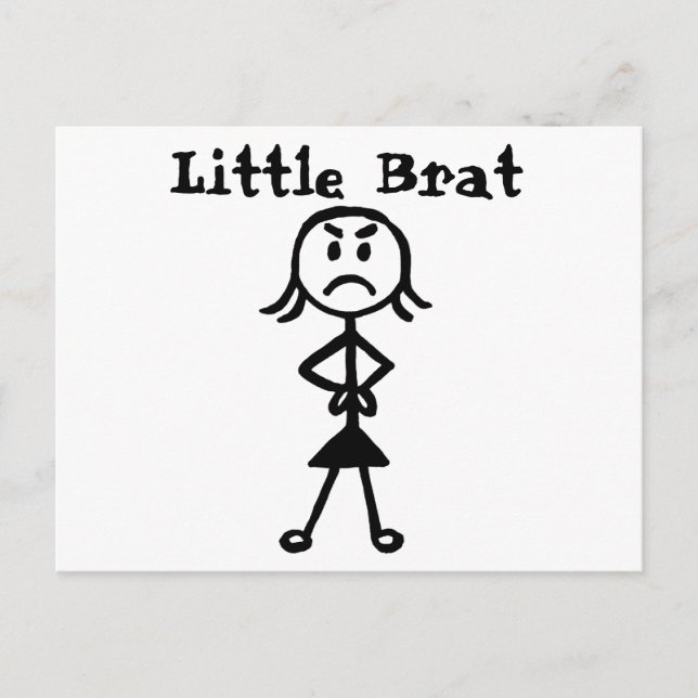 Little brat postcards (Front)