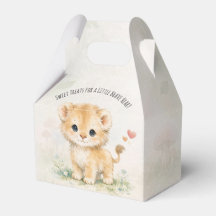 Little Brave Heart Lion Safari Baby Shower