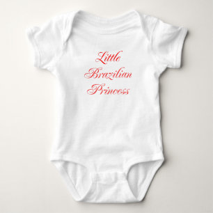 Little Brazilian Princess Baby Bodysuit