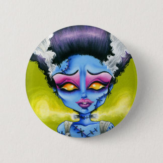Little Bride of Frankenstein 2 Inch Round Button