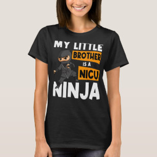 Little Brother Baby Bro Lil Kid Younger Sibling Ni T-Shirt