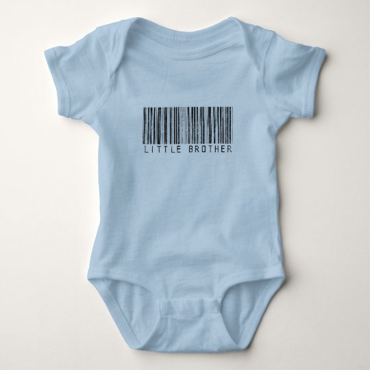 Little Brother Barcode Baby Bodysuit