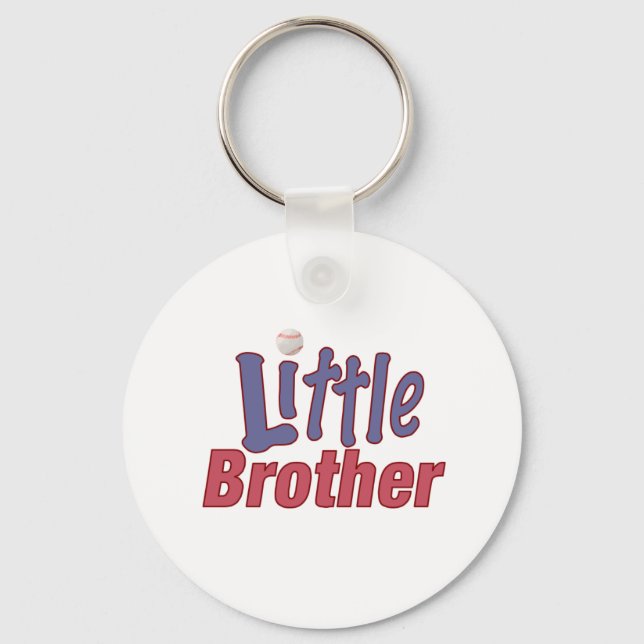Little brother (baseball) keychain (Front)