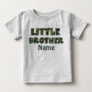 Little Brother Camo Personalized Shirt