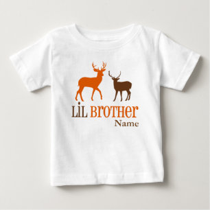 Little Brother Deer Personalized T-shirt