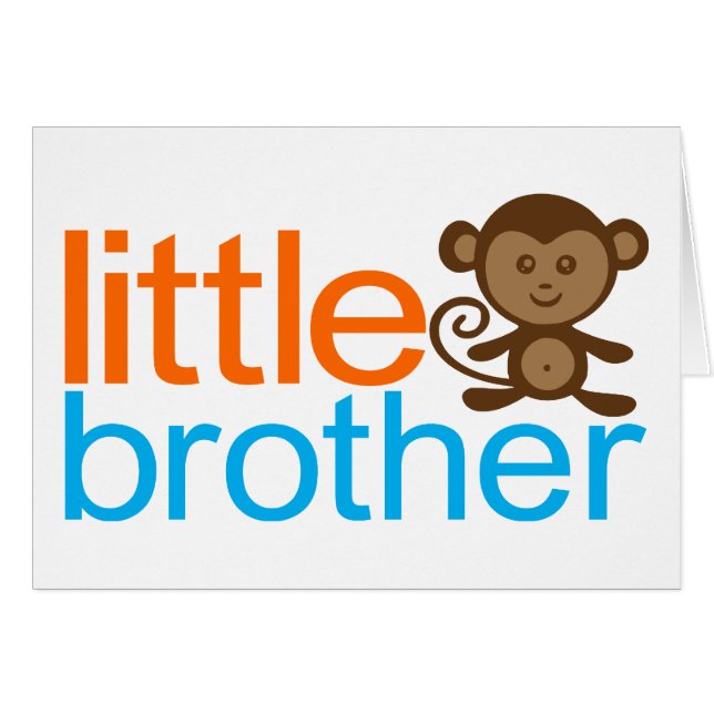 Little Brother Monkey (Front Horizontal)