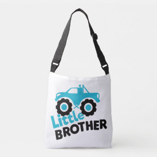 Little Brother Monster Truck Crossbody Bag