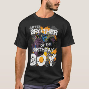 Little Brother Of The Birthday Boy Monster Truck M T-Shirt