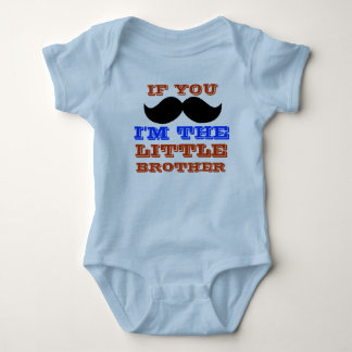 Little brother onsie baby bodysuit