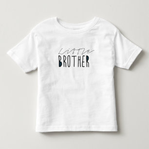 Little Brother Typography Toddler T-shirt