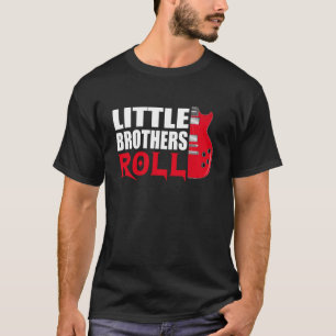 Little Brothers Roll   Matching Younger Brother T-Shirt
