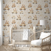 Little Brown Bear Car Baby Nursery