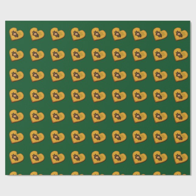 Little Brown Bear Wrapping Paper (Flat)