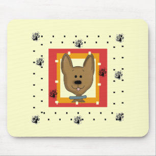 Little Brown Doggie Tshirts and Gifts Mouse Pad