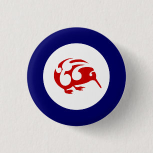 Little Brown KIWI badge 1 Inch Round Button