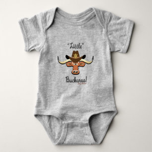 Little Buckaroo, Longhorn Steer Baby Bodysuit