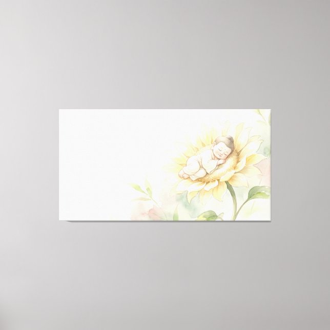 Little Buddha Canvas Print (Front)