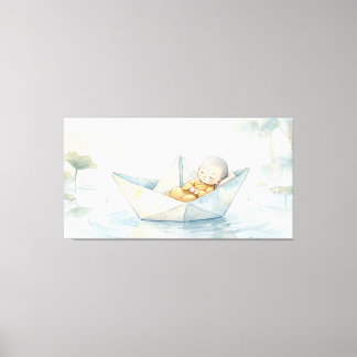 Little Buddha Canvas Print