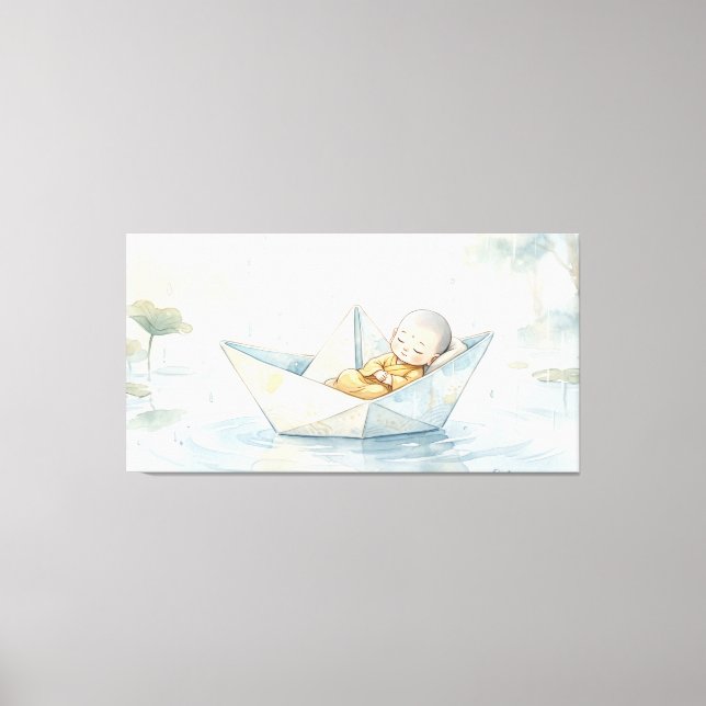 Little Buddha Canvas Print (Front)