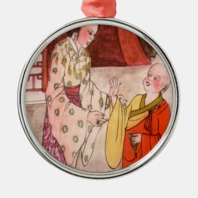 Little Buddhist Monk Ornament (Front)