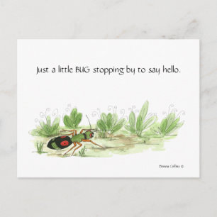 Little bug Postcard