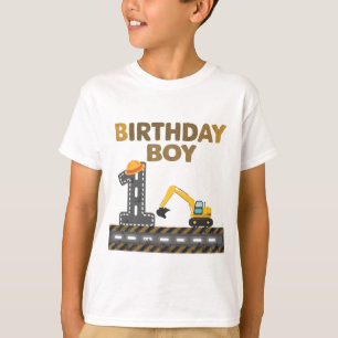 Little Builder 1st Birthday Tee