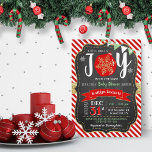 "Little Bundle Of Joy" Christmas Baby Shower Invitation<br><div class="desc">Celebrate in style with these trendy typography "Little Bundle Of Joy" Christmas baby shower invitations. The design is perfect for a winter or December baby shower. The design is easy to personalize and your guests will be thrilled when they receive these stylish invites.</div>