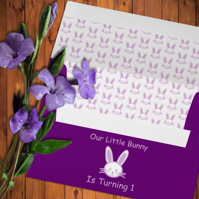 Little Bunny 1st Birthday Envelope (Creator Uploaded)