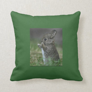 Little Bunny Throw Pillow