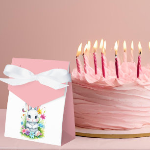 Little Bunny Wildflower Garden Easter Baby Shower Favor Box