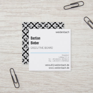 Little but Bold Square Business Card
