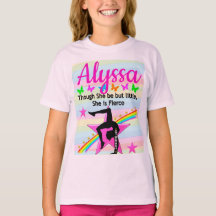 LITTLE BUT FIERCE GYMNASTICS QUEEN DESIGN