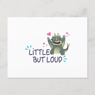 Little but loud postcard